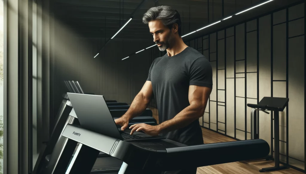 standing desk treadmill